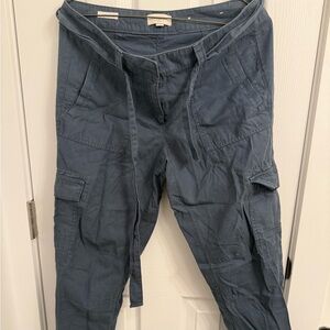 LOFT Women's Blue Cargo Pants